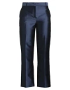 Alberta Ferretti Woman Pants Blue Size 10 Viscose, Linen, Elastane