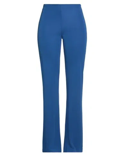 Alberta Ferretti Pants In Blue