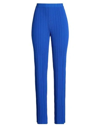 Alberta Ferretti Woman Pants Bright Blue Size 6 Viscose, Polyamide