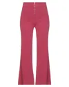 Alberta Ferretti Pants In Fuchsia