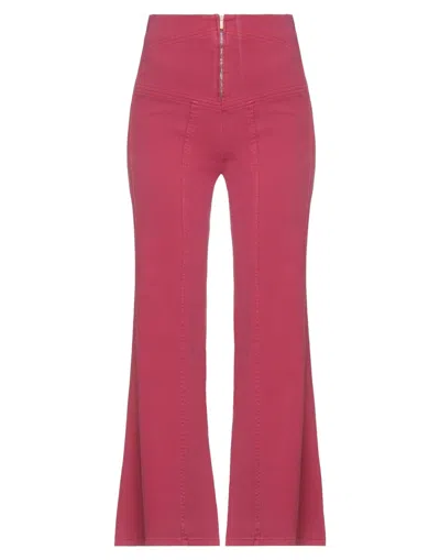 Alberta Ferretti Pants In Fuchsia