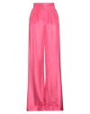 Alberta Ferretti Woman Pants Fuchsia Size 8 Silk In Pink