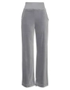Alberta Ferretti Woman Pants Grey Size 6 Cotton, Polyester, Elastane