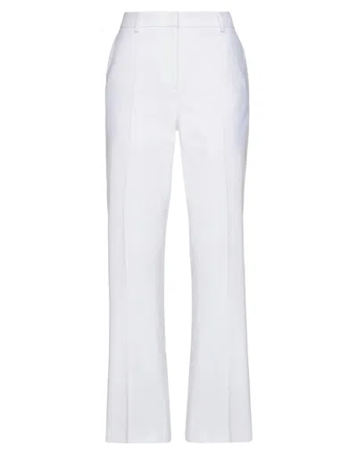 Alberta Ferretti Pants In White