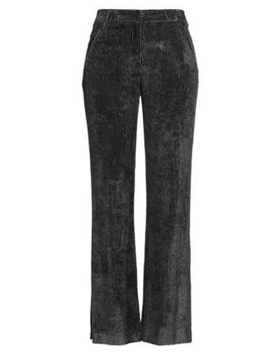 Alberta Ferretti Woman Pants Lead Size 10 Viscose In Grey