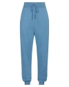 Alberta Ferretti Woman Pants Light Blue Size 4 Polyamide, Wool, Lyocell, Cashmere