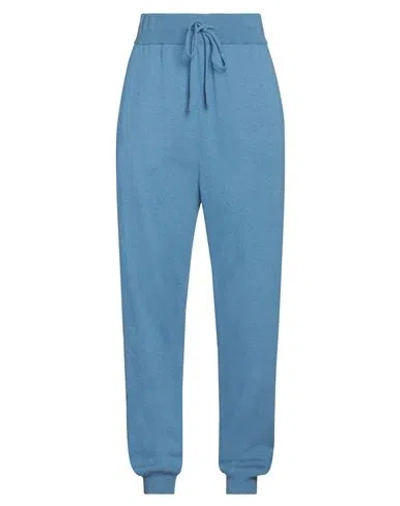 Alberta Ferretti Woman Pants Light Blue Size 4 Polyamide, Wool, Lyocell, Cashmere