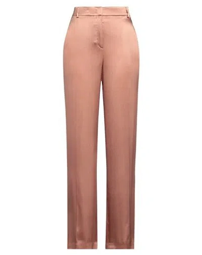 Alberta Ferretti Woman Pants Light Brown Size 10 Acetate, Silk In Beige