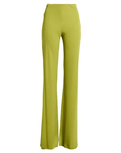 Alberta Ferretti Woman Pants Lime Green Size 6 Viscose