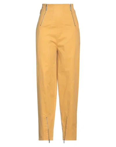 Alberta Ferretti Pants In Yellow