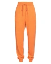 Alberta Ferretti Woman Pants Orange Size 4 Polyamide, Wool, Lyocell, Cashmere