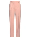 Alberta Ferretti Woman Pants Pink Size 6 Polyester, Virgin Wool, Elastane In Pink