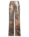 Alberta Ferretti Athleisure Woman Pants Platinum Size 4 Polyester, Elastane In Grey