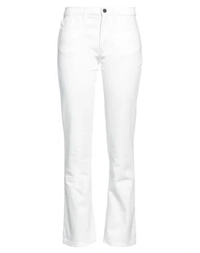 Alberta Ferretti Woman Pants White Size 2 Cotton