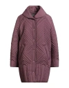 Alberta Ferretti Woman Puffer Plum Size 4 Polyamide, Polyester In Purple