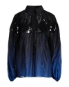 Alberta Ferretti Woman Shirt Black Size 10 Silk In Black
