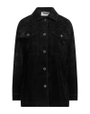 Alberta Ferretti Woman Shirt Black Size 8 Cotton, Polyester, Viscose, Elastane In Black