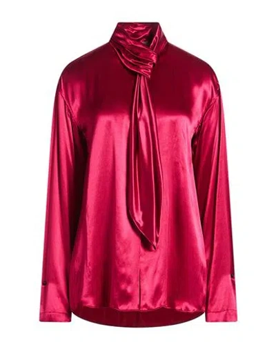 Alberta Ferretti Woman Shirt Fuchsia Size S Viscose In Pink
