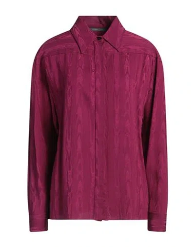 Alberta Ferretti Woman Shirt Garnet Size 4 Viscose In Red
