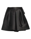 Alberta Ferretti Woman Shorts & Bermuda Shorts Black Size 8 Polyester, Silk