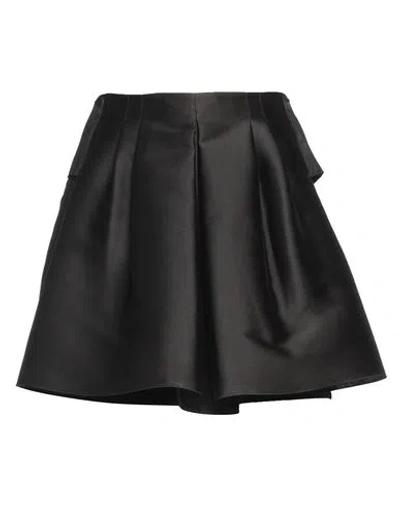 Alberta Ferretti Woman Shorts & Bermuda Shorts Black Size 4 Polyester, Silk