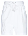 Alberta Ferretti Woman Shorts & Bermuda Shorts White Size S Cotton In White