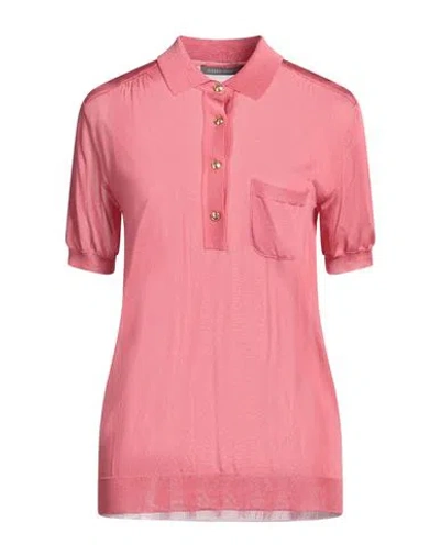 Alberta Ferretti Woman Sweater Antique Rose Size 8 Viscose In Pink