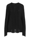 Alberta Ferretti Woman Sweater Black Size 10 Virgin Wool