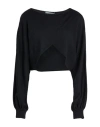 Alberta Ferretti Woman Sweater Black Size 6 Polyamide, Elastane In Black