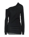 Alberta Ferretti Woman Sweater Black Size 8 Virgin Wool In Black