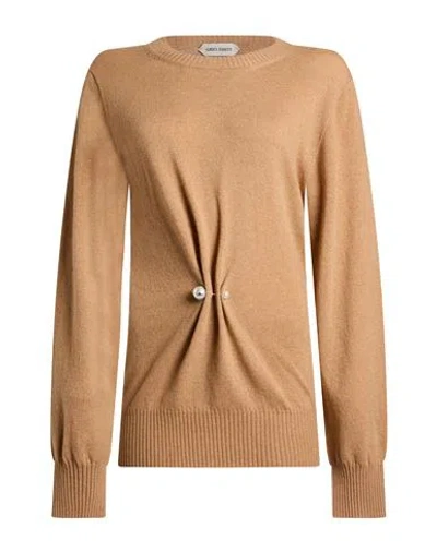 Alberta Ferretti Woman Sweater Camel Size 6 Cashmere In Neutral