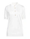 Alberta Ferretti Woman Sweater Cream Size 2 Viscose In White