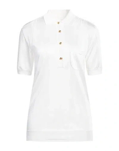 Alberta Ferretti Woman Sweater Cream Size 2 Viscose In White