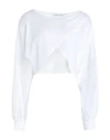 Alberta Ferretti Woman Sweater Cream Size 4 Polyamide, Elastane In White