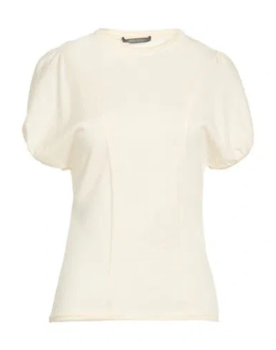 Alberta Ferretti Woman Sweater Ivory Size 4 Virgin Wool In Neutral