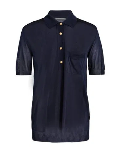 Alberta Ferretti Woman Sweater Midnight Blue Size 4 Viscose