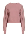 Alberta Ferretti Woman Sweater Pink Size 6 Virgin Wool, Cashmere