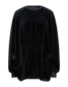 Alberta Ferretti Woman Sweatshirt Midnight Blue Size 6 Cotton, Polyester, Elastane In Blue