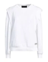 Alberta Ferretti Woman Sweatshirt White Size 8 Cotton, Elastane