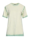 Alberta Ferretti Woman T-shirt Lime Green Size S Cotton In Green