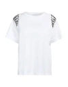 Alberta Ferretti T-shirt With Round Neck And Short Sleeves In White