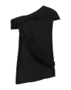 Alberta Ferretti Woman Top Black Size 2 Viscose