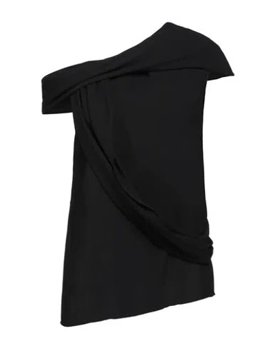 Alberta Ferretti Woman Top Black Size 2 Viscose