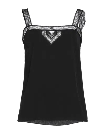 Alberta Ferretti Tops In Black