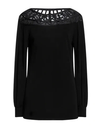 Alberta Ferretti Woman Blouse Black Size 6 Viscose