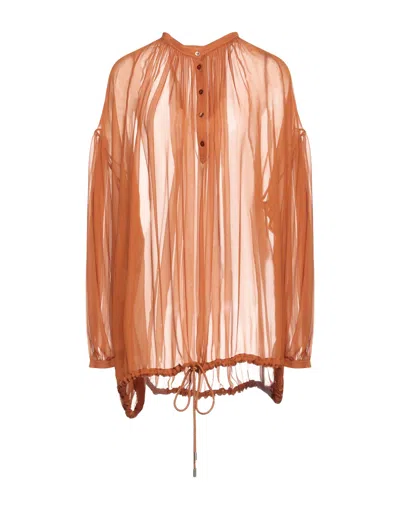 Alberta Ferretti Blouses In Brown