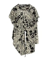 Alberta Ferretti Woman Top Cream Size 4 Silk In White