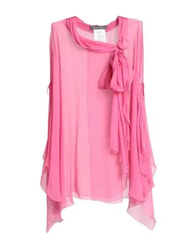 Alberta Ferretti Woman Top Magenta Size Onesize Silk