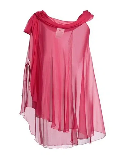 Alberta Ferretti Woman Top Magenta Size Onesize Silk