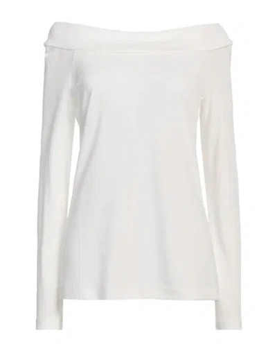 Alberta Ferretti Woman Top Off White Size 6 Viscose